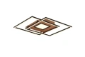Lampa sufitowa VIA mosiądz mat LED Dim. 36W 2700-6500K pilot trio 620710380 | 4017807562453 noxbox lampynox www.lampynox.pl