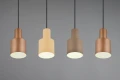 Lampa wisząca Agudo kawa | beż | szary 4xE27 trio 319400417 noxbox lampynox www.lampynox.pl