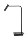 Lampa stołowa BERISSO Czarna 3W 3000K LE42256 lampynox noxbox