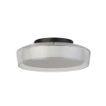 Łazienkowa lampa sufitowa Puck biały Ø 30cm LED Dim. 13W 3000K IP44 searchlight 60961BK noxbox lampynox www.lampynox.pl