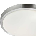 Łazienkowa lampa sufitowa Zurich aluminium Ø 34cm LED 18W 3000K IP44 searchlight 6245-33-LED | 5053423104256 noxbox lampynox www.lampynox.pl