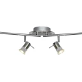 Spot łazienkowy Aries 4LT chrom | srebrny satyna 4xGU10 IP44 searchlight 7444CC-LED | 5053423076942 noxbox lampynox www.lampynox.pl