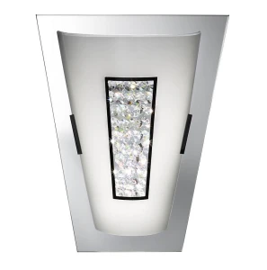 Portland chrom | biały LED 8W 4000K IP44 Kinkiet łazienkowy