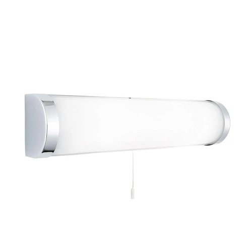 Kinkiet łazienkowy z włącznikiem Poplar chrom szer. 40cm. 2xE14 IP44 searchlight 8293CC | 5013874403483 noxbox lampynox www.lampynox.pl