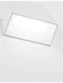 Kinkiet ścienny zewnętrzny VENADO Biały Mat 6W 3000K IP54 LE42209 lampynox noxbox