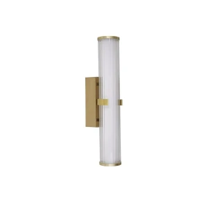 Clamp złoty LED Dim. 18W 2700K IP44 Kinkiet łazienkowy