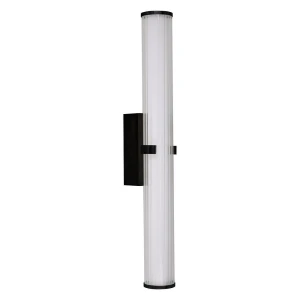 Clamp czarny LED Dim. 23W 2700K IP44 Kinkiet łazienkowy