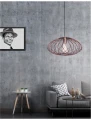 Lampa wisząca TARAZA Miedziany E27 śr. 35cm  LE42180 lampynox noxbox
