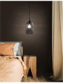 Lampa wisząca SIBATE Czarna E27  LE42169 lampynox noxbox