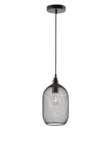 SIBATE Czarna E27 Lampa wisząca