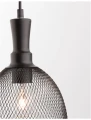 Lampa wisząca SIBATE Czarna E27 LE42168 lampynox noxbox