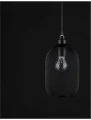 Lampa wisząca SIBATE Czarna E27 LE42168 lampynox noxbox