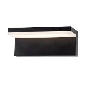 TESA Q czarny LED 10W 4000K IP54 Kinkiet zewnętrzny