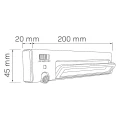 Lampka szafkowa z czujnikiem ruchoma LED PIR S4 na baterie goldlux 322111 | 5901508322111 noxbox lampynox www.lampynox.pl