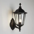 Kinkiet zewnętrzny Alex czarny E27 IP44 searchlight 82530BK | 5013874157874 noxbox lampynox www.lampynox.pl
