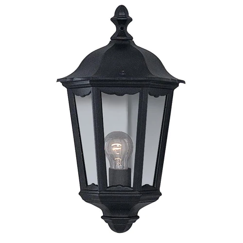 Kinkiet zewnętrzny Alex czarny E27 IP44 searchlight 82505BK | 5013874158048 noxbox lampynox www.lampynox.pl