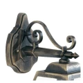 Kinkiet zewnętrzny New Orleans złoty patyna E27 IP44 searchlight 1522 | 5013874308030 noxbox lampynox www.lampynox.pl