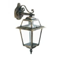 Kinkiet zewnętrzny New Orleans złoty patyna E27 IP44 searchlight 1522 | 5013874308030 noxbox lampynox www.lampynox.pl