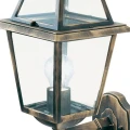 Kinkiet zewnętrzny New Orleans złoty patyna E27 IP44 searchlight 1521 | 5013874308023 noxbox lampynox www.lampynox.pl