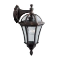 Kinkiet zewnętrzny Capri brąz rustykalny E27 IP44 searchlight 1563 | 5013874335463 noxbox lampynox www.lampynox.pl