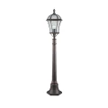 Lampa ogrodowa stojąca Capri brąz rustykalny wys. 1,40m. E27 IP23 searchlight 1568 | 5013874335739 noxbox lampynox www.lampynox.pl