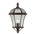 Lampa ogrodowa stojąca Capri brąz rustykalny wys. 1,40m. E27 IP23 searchlight 1568 | 5013874335739 noxbox lampynox www.lampynox.pl