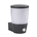 Kinkiet zewnętrzny z czujnikiem ruchu i zmierzchu Tucson antracyt PIR E27 IP44 searchlight 0587GY | 5053423091846 noxbox lampynox www.lampynox.pl