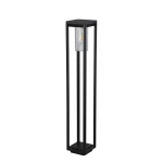 Atlanta czarny wys. 90cm. E27 IP44 Lampa ogrodowa stojąca