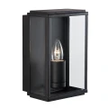 Kinkiet zewnętrzny Box czarny E27 IP44 8204BK | 5013874362070 noxbox lampynox www.lampynox.pl