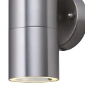 Kinkiet zewnętrzny góra-dół Metro inox 2xGU10 IP44 searchlight 5008-2-LED | 5053423076584 noxbox lampynox www.lampynox.pl