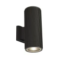 Kinkiet zewnętrzny góra-dół Hamburg czarny 2xE27 IP54 searchlight 6872BK | 5053423174082 noxbox lampynox www.lampynox.pl