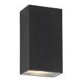 Kinkiet zewnętrzny góra-dół Stirling czarny LED 4W 4000K IP44 searchlight 8852BK | 5053423092652 noxbox lampynox www.lampynox.pl