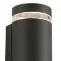 Kinkiet zewnętrzny góra-dół Sheffield szary 2xGU10 IP44 searchlight 2002-2GY-LED | 5053423138046 noxbox lampynox www.lampynox.pl