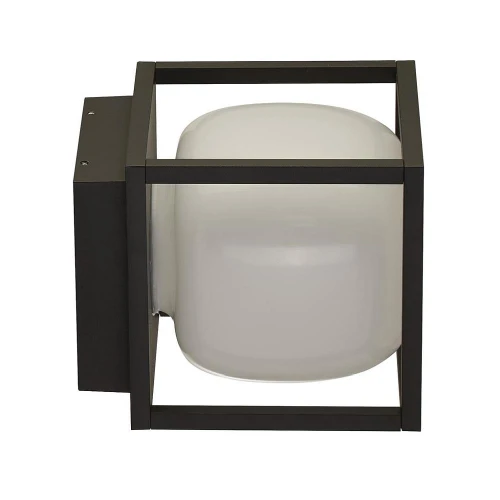Kinkiet zewnętrzny Athens czarny LED 10W 3000K IP54 searchlight 38141BK noxbox lampynox www.lampynox.pl