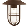Kinkiet zewnętrzny Toronto brąz rustykalny E27 IP44 searchlight 3291RUS noxbox lampynox www.lampynox.pl