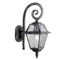 Kinkiet zewnętrzny Genoa srebrny patyna E27 IP44 searchlight 1515 | 5013874335999 noxbox lampynox www.lampynox.pl