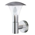 Kinkiet zewnętrzny Strand stalowy E27 IP44 searchlight 096 | 5013874310422 noxbox lampynox www.lampynox.pl