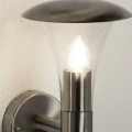 Kinkiet zewnętrzny Strand stalowy E27 IP44 searchlight 096 | 5013874310422 noxbox lampynox www.lampynox.pl