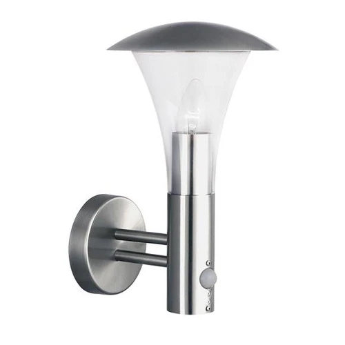 Kinkiet zewnętrzny Strand stalowy E27 IP44 searchlight 096 | 5013874310422 noxbox lampynox www.lampynox.pl