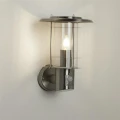 Kinkiet zewnętrzny z czujnikiem ruchu i zmierzchu Edgeware stalowy PIR E27 IP44 searchlight 6211 | 5013874288950 noxbox lampynox www.lampynox.pl