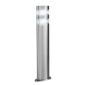 Lampa ogrodowa stojąca India srebrna satyna wys. 45cm. LED 1,5W 6500K IP44 searchlight 5304-450 | 5013874340450 noxbox lampynox www.lampynox.pl