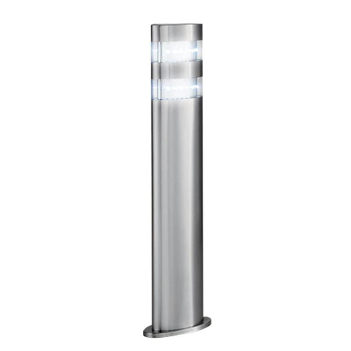 Lampa ogrodowa stojąca India srebrna satyna wys. 45cm. LED 1,5W 6500K IP44 searchlight 5304-450 | 5013874340450 noxbox lampynox www.lampynox.pl
