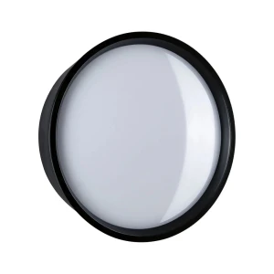 Platomo czarny 18cm LED 14,5W 3000K IP44 Kinkiet zewnętrzny