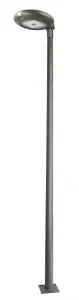 Tytan II ciemny popiel LED 50W wys. 290cm. 3000K Latarnia zewnętrzna