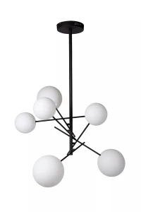 ALARA czarny  Ø 72cm. LED 6x1,5W 2700K Lampa wisząca