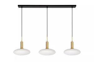 SINGALA matowe złoto | mosiądz 3x27 Lampa wisząca