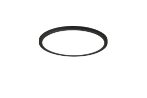Aureo czarny Ø 29cm. LED dim. 18W RGB 3000 - 6500K pilot Plafon ściemnialny