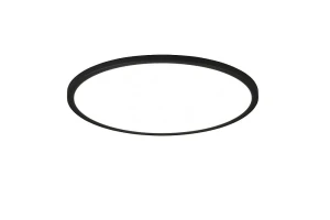 Aureo czarny Ø 40cm. LED dim. 30W RGB 3000 - 6500K pilot Plafon ściemnialny