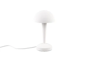 Canaria biały mat LED E14 4,9W 3000K Lampka stołowa