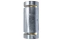 Kinkiet zewnętrzny RAN srebrny 2xGU10 IP54 15-lat gwarancji Lutec 5011701461 | 6939412013824 noxbox lampynox www.lampynox.pl